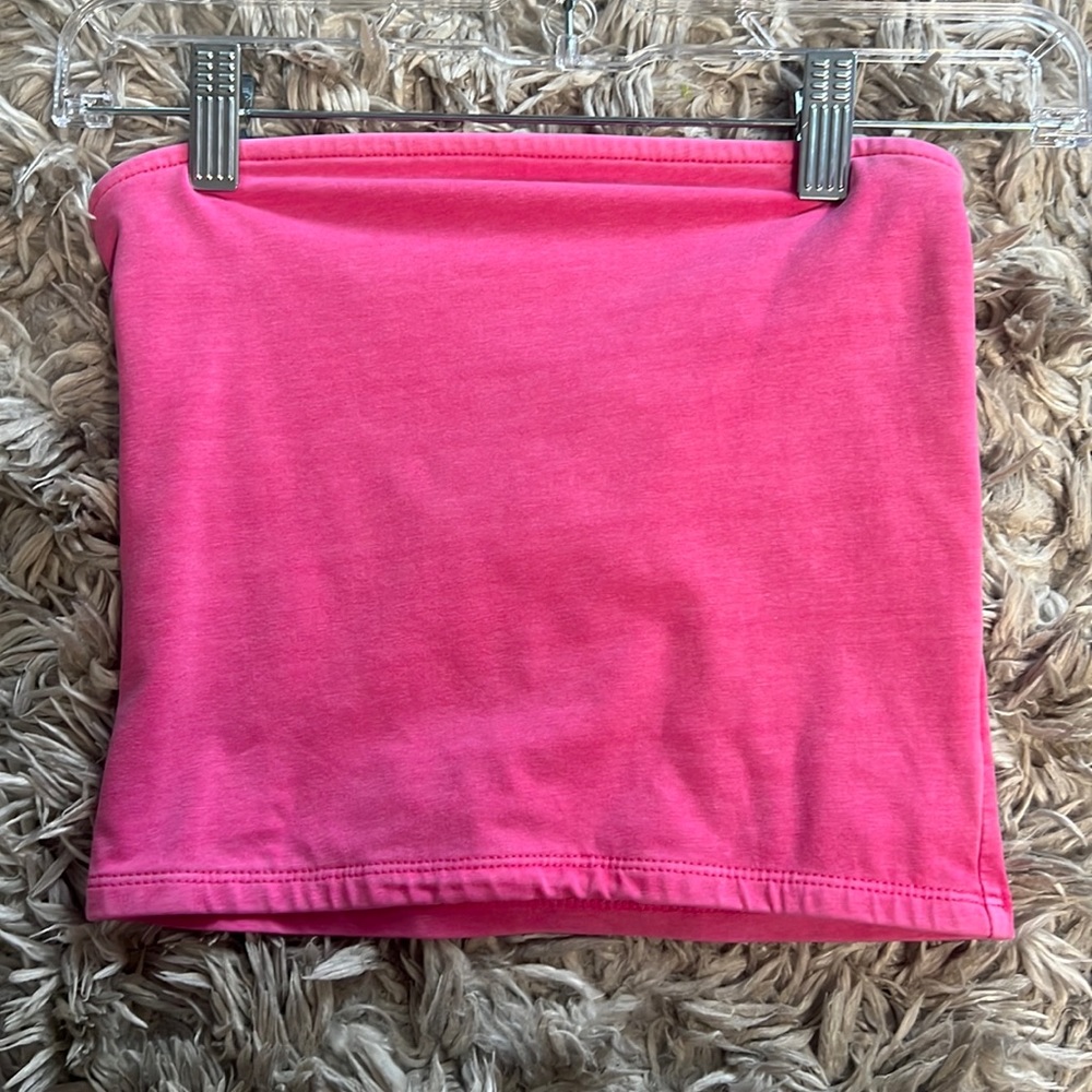 American Eagle Hot Pink tube top